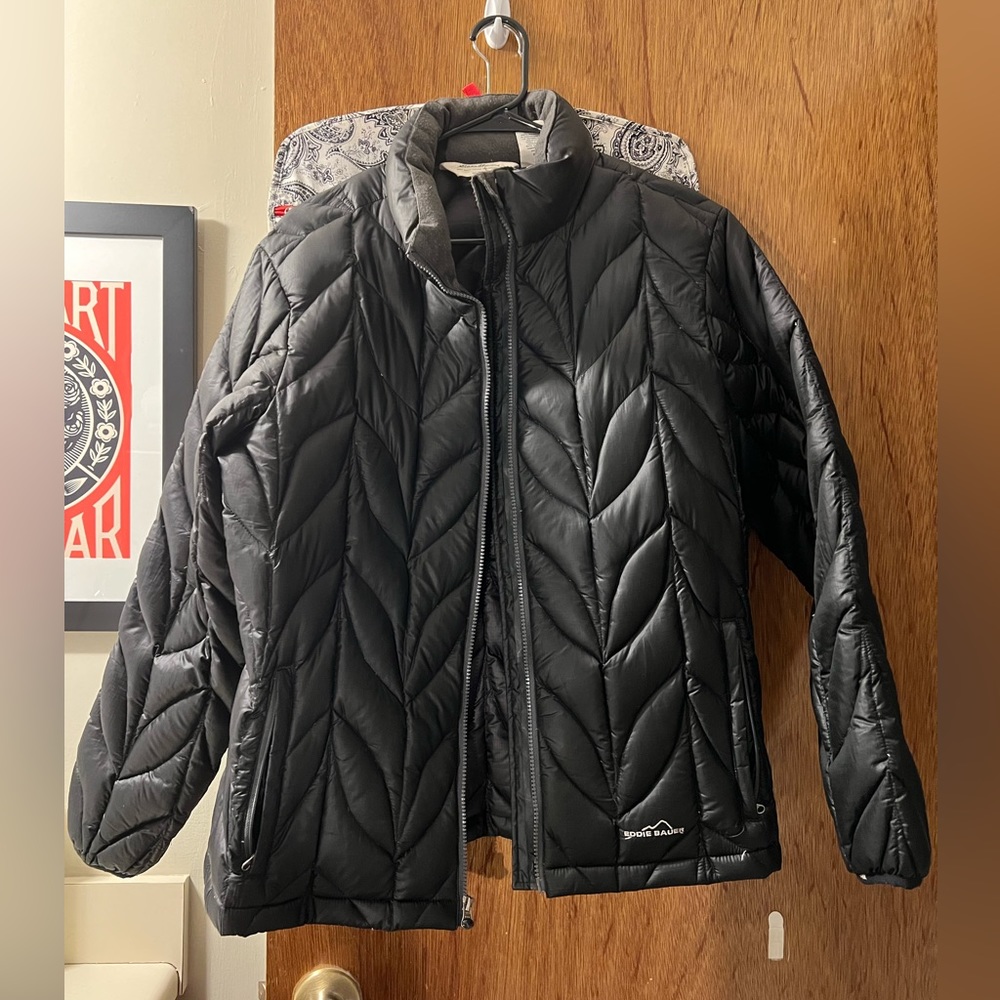 Eddie Bower Down Jacket XL Black